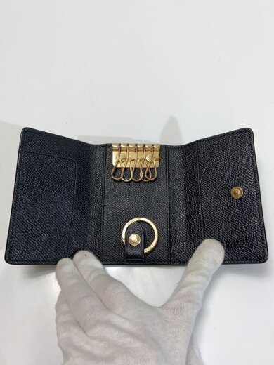 商品画像：キーケース/PVC/BLK/無地/レディース/76741 4