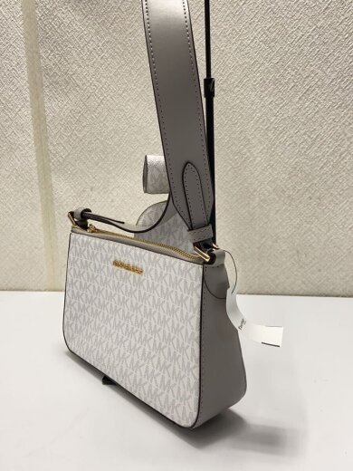 商品画像：ショルダーバッグ/レザー/WHT/総柄/35S1GTVC3B 2