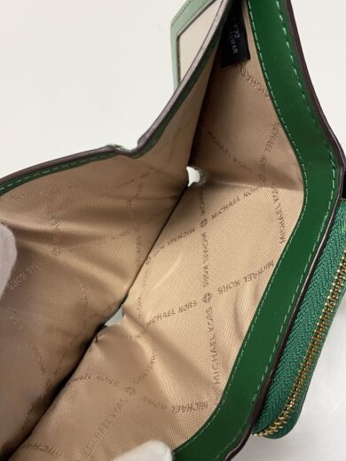 商品画像：3つ折り財布/レザー/GRN/総柄/35H9GTVZ5R 5