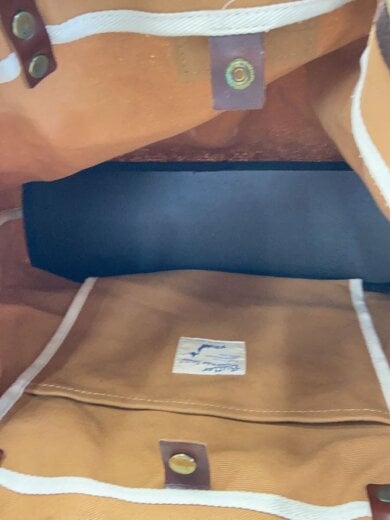 商品画像：トートバッグ/キャンバス/BRW/無地 6