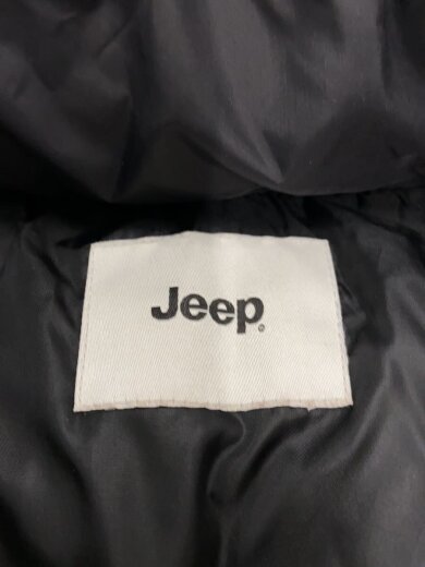 画像：Jeepダウンジャケット/M/ナイロン/BLK3