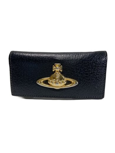 商品画像：キーケース/--/BLK/無地/レディース 1