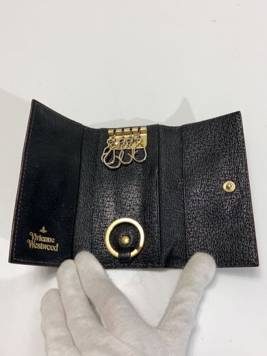 商品画像：キーケース/--/BLK/無地/レディース 4