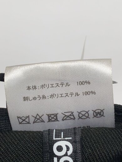 商品画像：キャップ/7 1/4/ポリエステル/BLK/メンズ 6