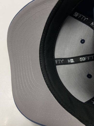 商品画像：キャップ/7 5/8/ポリエステル/NVY/無地/メンズ 7