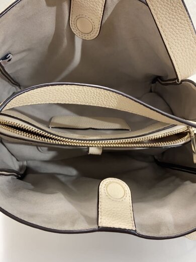 商品画像：ハンドバッグ/PVC/BEG/無地/K6552 6