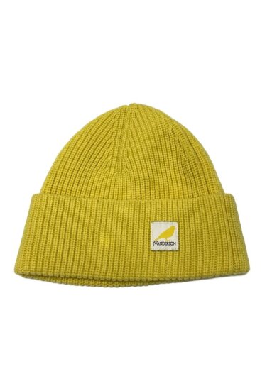 商品画像：ニットキャップ/--/ウール/YLW/無地/メンズ/KW1244YN0365221 1