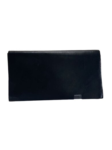 商品画像：長財布/レザー/BLK/無地/メンズ 1
