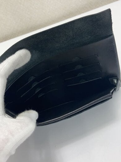 商品画像：長財布/レザー/BLK/無地/メンズ 6