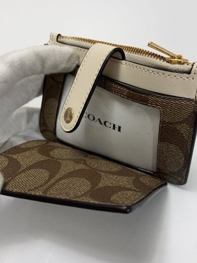 商品画像：カードケース/レザー/BRW/総柄/レディース/C7398 3