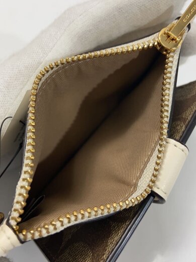 商品画像：カードケース/レザー/BRW/総柄/レディース/C7398 4