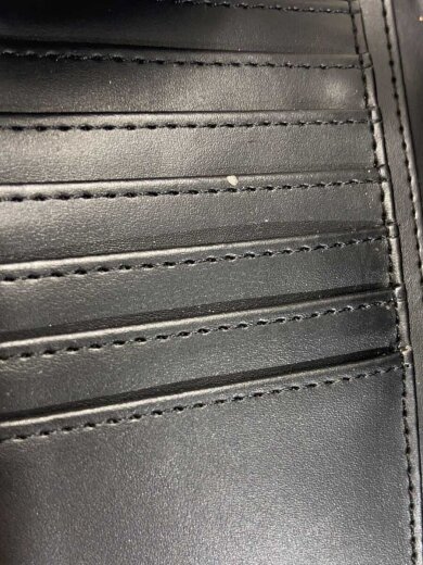 商品画像：2つ折り財布/レザー/BLK/無地/メンズ 7
