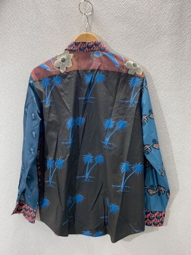 商品画像：長袖シャツ/XL/コットン/マルチカラー/総柄/163305 901U 2
