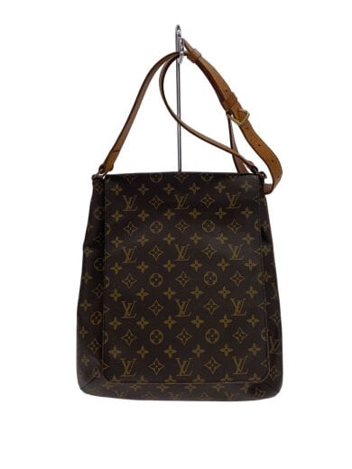 商品画像：ミュゼット_モノグラム・キャンバス/PVC/BRW// 1