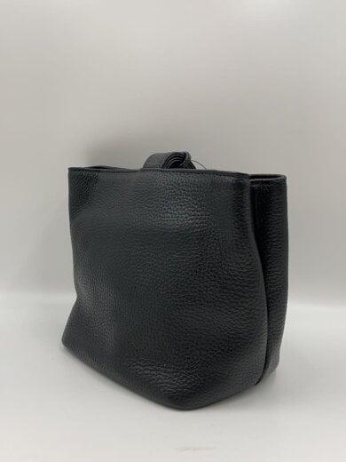 商品画像：ハンドバッグ/レザー/BLK/無地 2