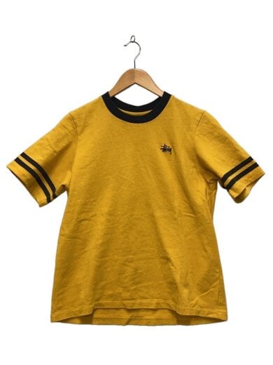 商品画像：Tシャツ/S/コットン/YLW/無地// 1