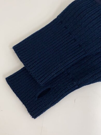 商品画像：ニット・セーター(厚手)/3/ポリエステル/NVY/無地/222MADT-KNM03// 6