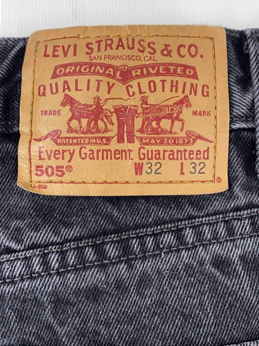 Levi’s / ボトム/32/コットン/BLK/505-0260