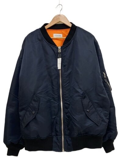 商品画像：フライトジャケット/46/ナイロン/BLK/LH23-6801 1