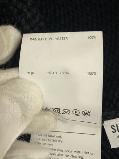 商品画像：ニット・セーター(厚手)/4/ポリエステル/BLK/242MADT-KNM05 5