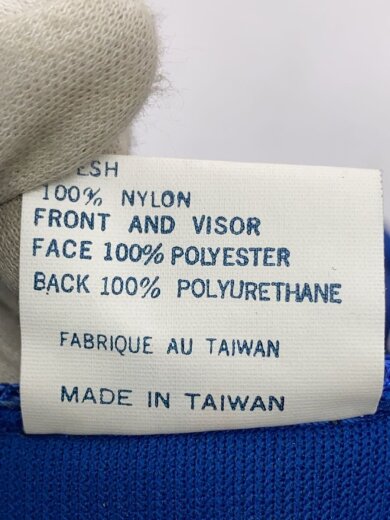 商品画像：キャップ/M/ナイロン/BLU/無地/メンズ 6