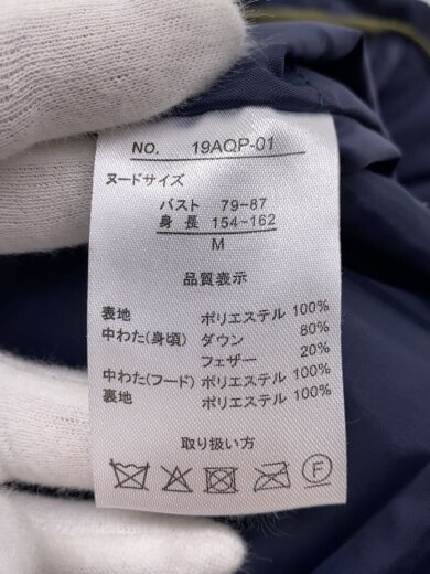 商品画像：ダウンジャケット/M/ポリエステル/KHK/19AQP-01 4