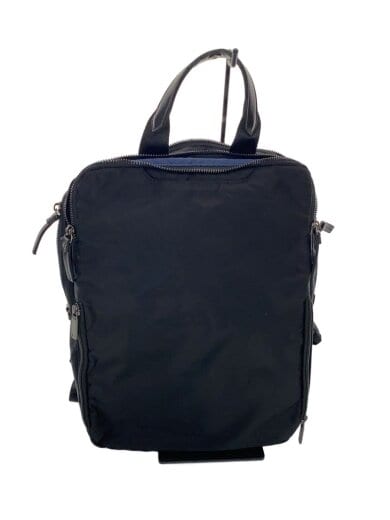 商品画像：リュック/ナイロン/BLK/無地 1