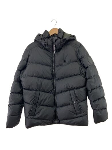 画像：G-STAR RAWダウンジャケット/M/ポリエステル/BLK/無地/D14010-B418-64841