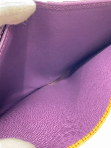 商品画像：2つ折り財布/レザー/YLW/レディース/M63509 6