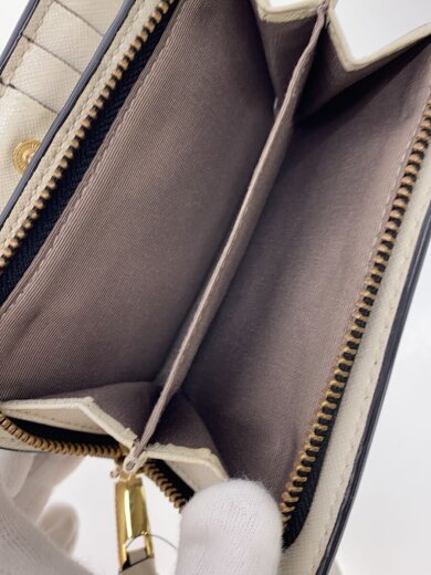 商品画像：2つ折り財布/レザー/無地/レディース 5