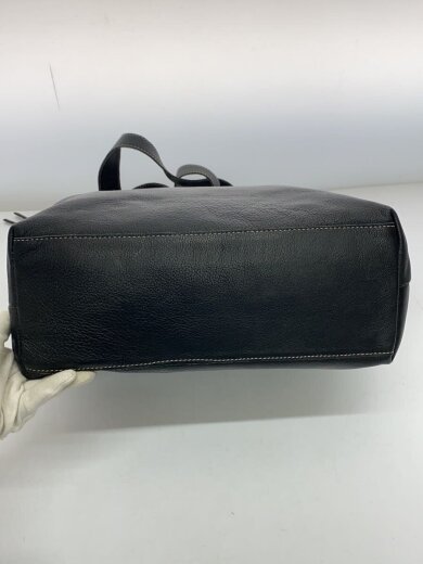 商品画像：トートバッグ/レザー/BLK/無地 4