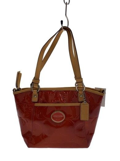 商品画像：ショルダーバッグ/エナメル/RED/F20096// 1