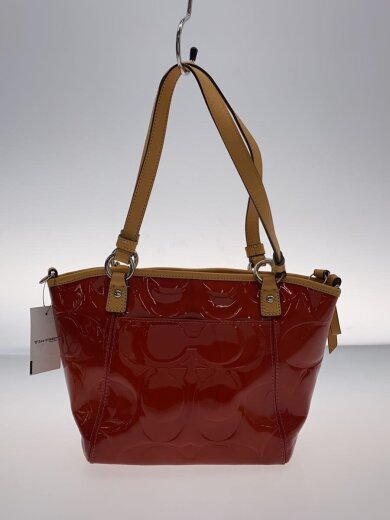 商品画像：ショルダーバッグ/エナメル/RED/F20096// 3