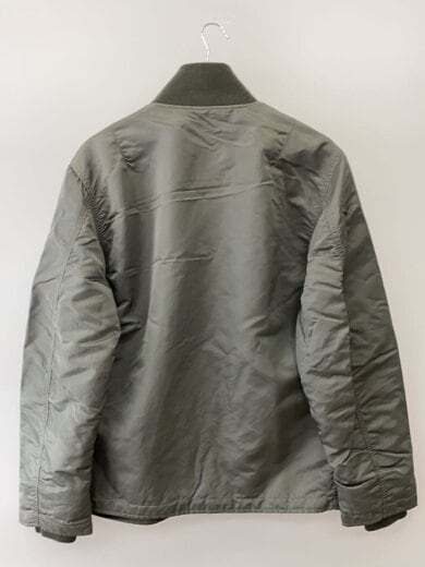 商品画像：フライトジャケット/XL/ナイロン/KHK/無地/TA0664-059 2