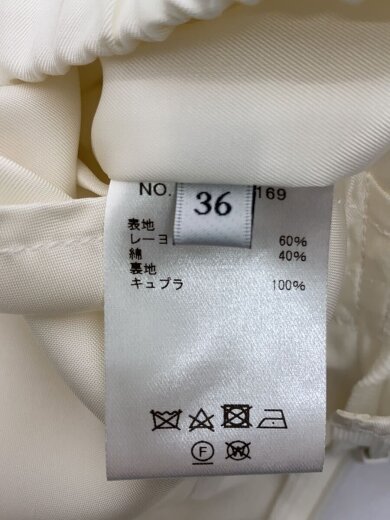 商品画像：ロングスカート/36/レーヨン/WHT/無地/3110500169 5