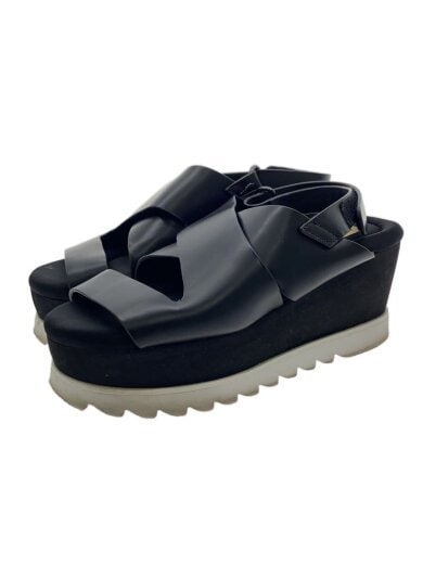 商品画像：サンダル/36/BLK/レザー/3009A255-0090// 1