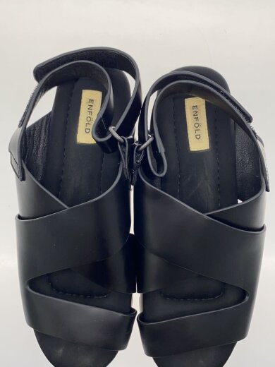 商品画像：サンダル/36/BLK/レザー/3009A255-0090// 4
