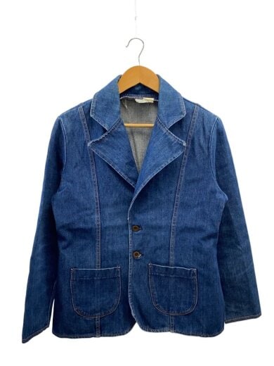 商品画像：テーラードジャケット/XL/デニム/IDG/無地 1