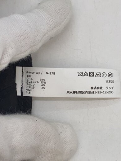 商品画像：キャップ/--/ウール/無地/メンズ/N-278 6