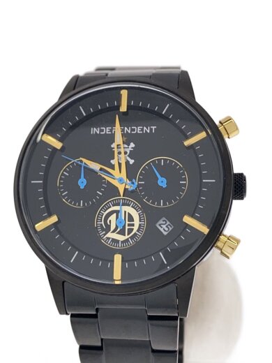 商品画像：クォーツ腕時計/アナログ/ステンレス/BLK/BLK/J525-S109124 1