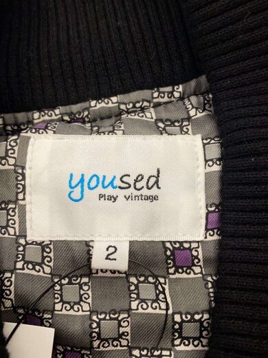 商品画像：レザージャケット・ブルゾン/2/レザー/BLK/無地 3