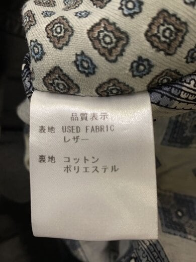 商品画像：レザージャケット・ブルゾン/2/レザー/BLK/無地 4