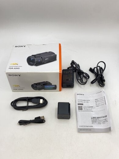 商品画像：ビデオカメラ FDR-AX45 (B) [ブラック] 5