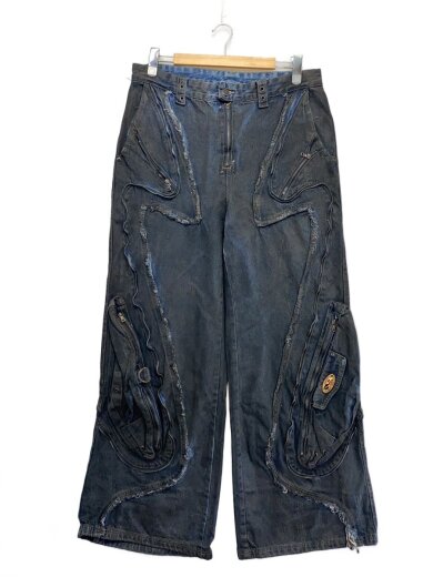 商品画像：ボトム/XXL/コットン/BLK/ギミックデニム 1