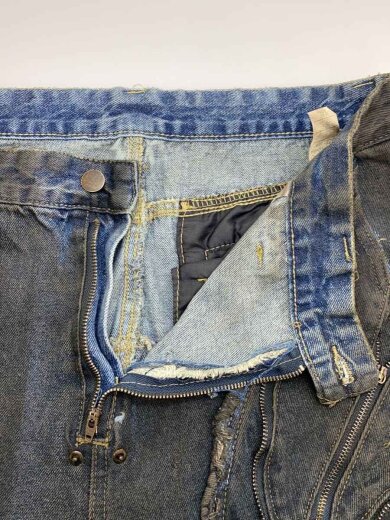 商品画像：ボトム/XXL/コットン/BLK/ギミックデニム 3