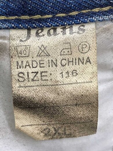 商品画像：ボトム/XXL/コットン/BLK/ギミックデニム 4