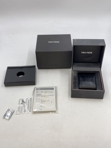 商品画像：ソーラー腕時計/デジタル/ステンレス/BLK/BLK/PRW-7000X 6