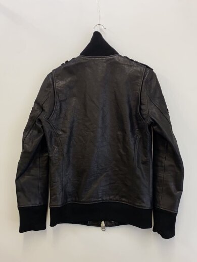 商品画像：レザージャケット・ブルゾン/--/レザー/BLK 2