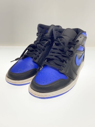 商品画像：AIR JORDAN 1 MID/エアジョーダン 1 ミッド/ブラック/554724-068/26cm/BLK// 2