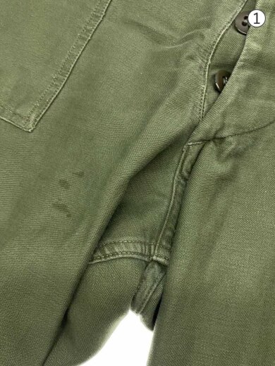 商品画像：60s/VT/US/ARMY/ベイカー/コットンサテン/サイドアジャスター/平ボタン/L/初期/パンツ// 6